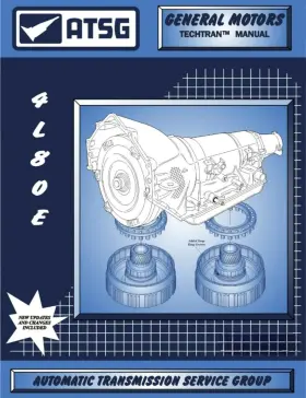 Thm4l80-e Atsg 4l80e Rebuild Manual Guide Book Gm Mt1 4l80 Transmission Chevy