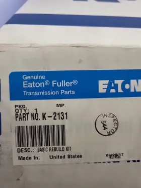 Fs-6105 Eaton K-2131 Fuller Rebuild Kit Manual Transmission Basic 5 Speed