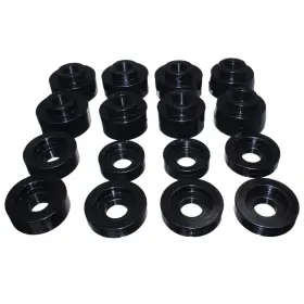 4.4124g Energy Suspension Black Body Mounts For 08-16 F-250 F-350 Super Duty Set