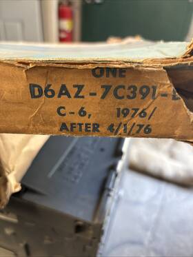 Ford D6az-7c391-d Vintage Genuine Transmission Overhaul Kit Nos