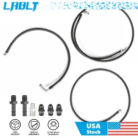 Om270234oc Lablt 47re Transmission Cooler Lines Kit Heavy Duty For 1996-2002 Dodge Cummins