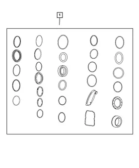 68335801aa Mopar Genuine Transmission Seal And Gasket Package