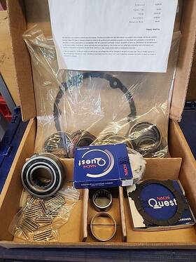 Novak 242mr-1 Complete Bearing And Seal Kit Fits Jeep Np242 Transfer Case 1987-93 Wide