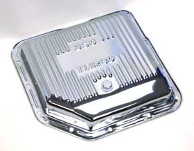 Rpc Ss9122 Chrome Transmission Pan Fits Gm/chevy Turbo Th-350 Camaro/impala/malibu