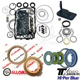 W45004cw Sap/allomatic/gfx 6l80 6l90 Deluxe Rebuild Kit With Pump Repair Pistons Frictions And Filter 07-up