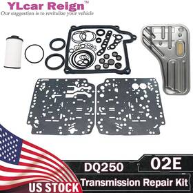 Ylcar Reign 02e-dq250 Dq250 02e Auto Transmission Overhaul Repair Kit Oil Filter 02e325429 For Vw Audi