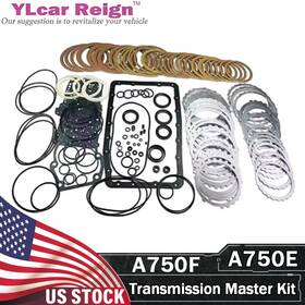 Ylcar Reign A750e A750f Transmission Master Rebuild Kit Gasket Friction Plate Fit For Toyota