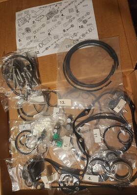 Zf Orginal Comno Kit 1090.298.021 1090.298.021 845re/zf8h45 Combo Bmw And Chrysler Complete Oe Snap Rings All