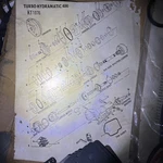 Fram KT-1076 Overhaul Kit For Gm Turbo Hydramatic 400 Transmission 1965-1984 New. Price: $200.00.