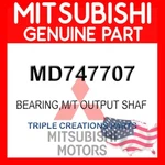 Genuine Mitsubishi MD747707 Bearing M/t Output Shaft Oem New. Price: $31.35.