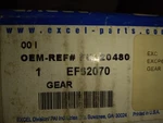 New Pai EF62070 Gear For Eaton Fuller Rto 15615 Trans 20480. Price: $71.25.