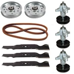 Deck Rebuild Kit Fits Cub Cadet Gt 1554 54" - Spindles Blades Pulleys Belt New. Price: $160.99.