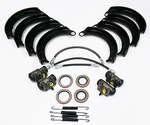 1944-1948 Ford Brake Overhaul 51A-2001-KIT: Shoes, Cylinders, Hoses, Springs New. Price: $294.50.
