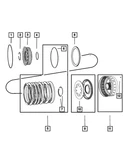 Genuine Mopar Automatic Transmission Clutch Package 5073003AC New. Price: $168.84.