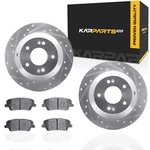 For Kia Sorento 2015-2020 Rotor Set Drilled And Slotted With Brake Pads New. Price: $317.01.