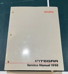 1998 Acura Integra Shop Service Repair Manual Gs-r Type Used. Price: $99.99.