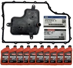 Oem New Ford Super Duty 6R140 Trans Service Kit Mercon Fluid, Filter, Pan Gasket. Price: $223.00.