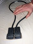 Sunpower Ac Extension Cable 42" Type Male To Plug 513846 Equinox Solar Used. Price: $29.00.